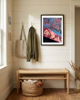 Dollar store in spring framed in a relaxed room thumbnail