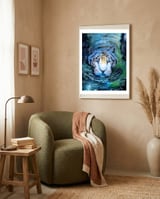 Galaxy Swim framed in a tender room thumbnail