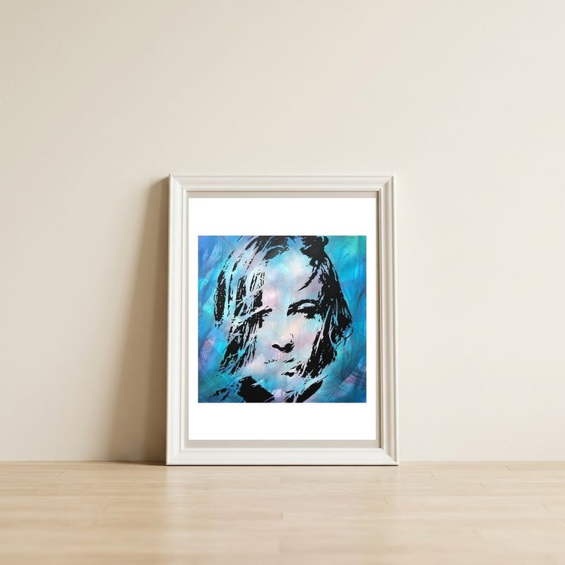 BM6 — framed, leaning against the wall