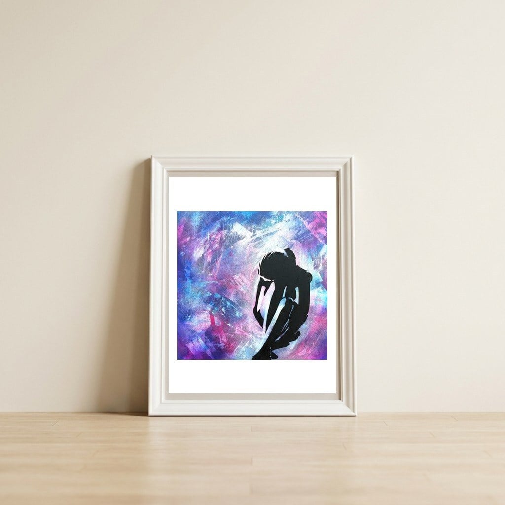 BM40 — framed, leaning against the wall