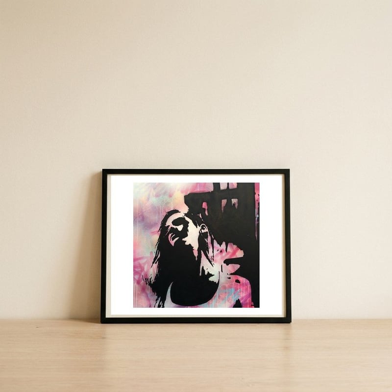 BM65 — framed, leaning against the wall