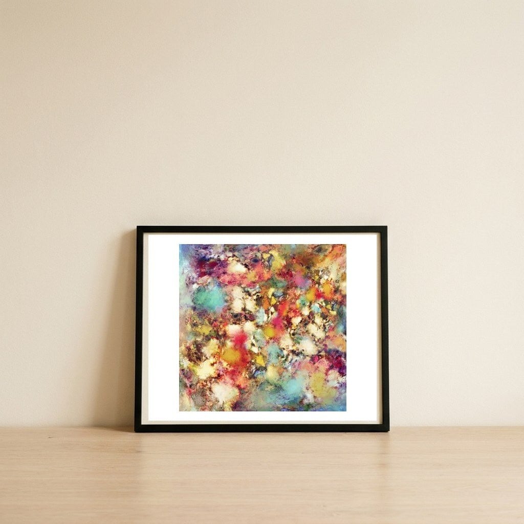 Breaking Point — framed, leaning against the wall