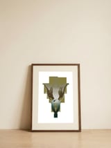 Evenstar at the Argonath — framed, leaning against the wall thumbnail