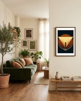 Red: Cloudbank's Finest framed in a grounding room thumbnail