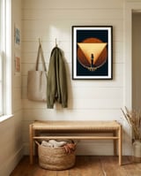 Red: Cloudbank's Finest framed in a relaxed room thumbnail