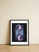 Moon's Priestess — framed, leaning against the wall thumbnail