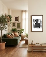 Audrey Monochrome framed in a grounding room thumbnail