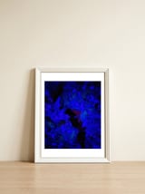A Dark Blue Crash — framed, leaning against the wall thumbnail