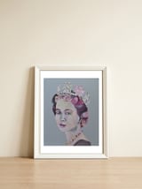 Young Elizabeth — framed, leaning against the wall thumbnail