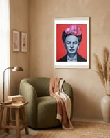 Frida framed in a tender room thumbnail