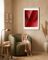 Crimson Tones framed in a tender room thumbnail