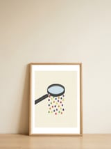 Rainbow — framed, leaning against the wall thumbnail