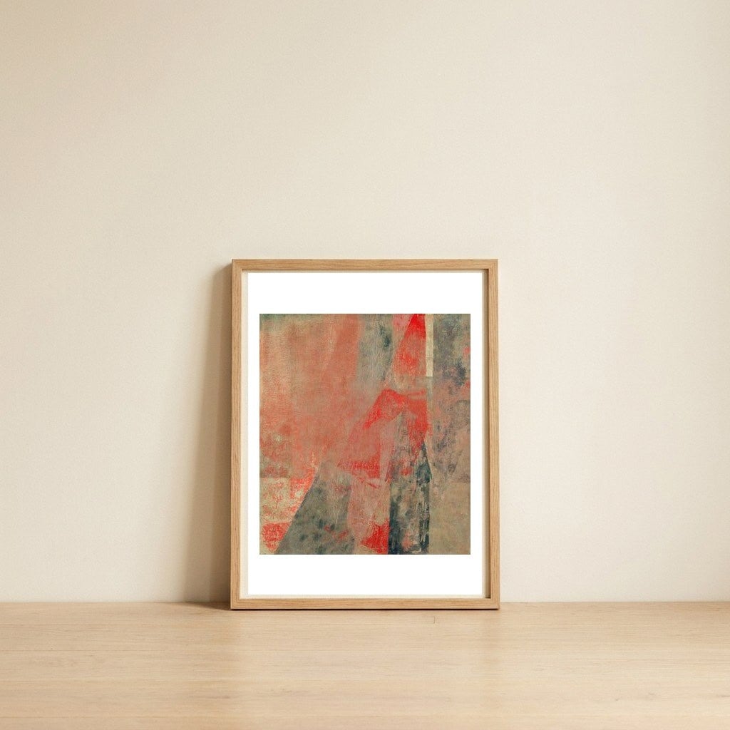 Difficult Paths — framed, leaning against the wall