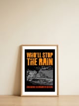 Who'll Stop The Rain — framed, leaning against the wall thumbnail