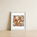 Terracotta Tumble — framed, leaning against the wall thumbnail