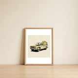 Pickup Truck — framed, leaning against the wall thumbnail