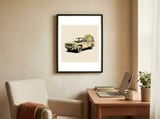 Pickup Truck framed in a focused room thumbnail