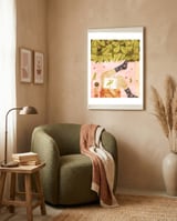 Me Time framed in a tender room thumbnail