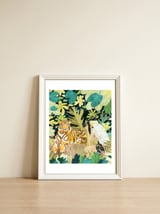Tiger Sighting — framed, leaning against the wall thumbnail