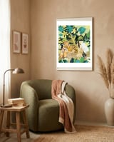 Tiger Sighting framed in a tender room thumbnail