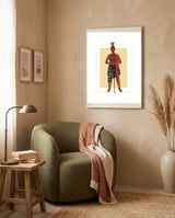 Igbo Woman #1 framed in a tender room thumbnail