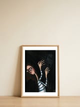 The Age Old Battle Wtih Self Doubt — framed, leaning against the wall thumbnail