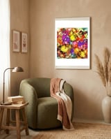 Pigment Noise framed in a tender room thumbnail