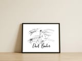 Chet Baker - Strollin' — framed, leaning against the wall thumbnail