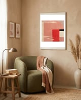 Foundation Work framed in a tender room thumbnail