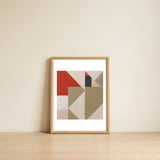 Retaining Wall — framed, leaning against the wall thumbnail