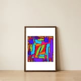 Sequential Steps — framed, leaning against the wall thumbnail