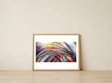 Abstract Art Britto - Qb289 — framed, leaning against the wall thumbnail