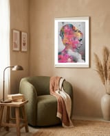 Beautiful Profile Set V2 01 framed in a tender room thumbnail