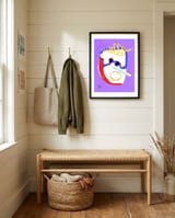 FOOL framed in a relaxed room thumbnail