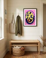 Smile framed in a relaxed room thumbnail