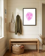 Hello framed in a relaxed room thumbnail