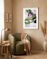 Lotus framed in a tender room thumbnail