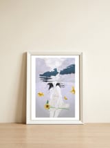 Waterplanet — framed, leaning against the wall thumbnail