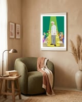 Chic Chef framed in a tender room thumbnail