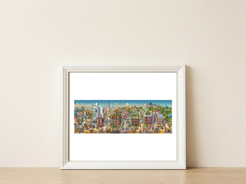 Park Slope Brooklyn — framed, leaning against the wall