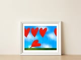 Stealing Hearts — framed, leaning against the wall thumbnail