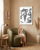 jellyfish framed in a tender room thumbnail