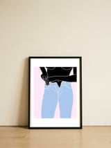 Tuck In — framed, leaning against the wall thumbnail