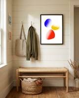 Safe framed in a relaxed room thumbnail