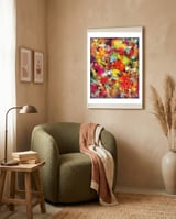 Big Colour Storm framed in a tender room thumbnail