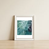 P19-E3 Trees and Triangles — framed, leaning against the wall thumbnail