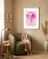 Icecream Bouquet framed in a tender room thumbnail