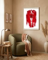 The Red Ysl framed in a tender room thumbnail