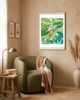 Rough Around The Edges framed in a tender room thumbnail
