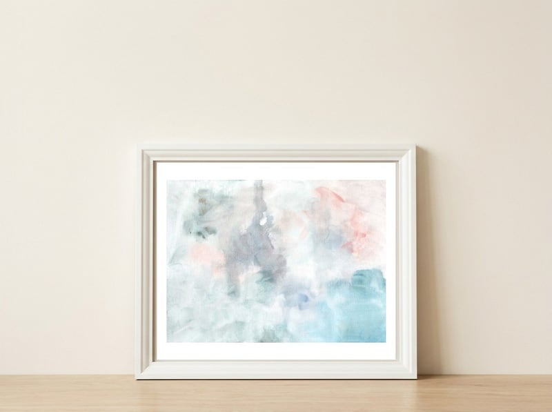 Parallel universe — framed, leaning against the wall